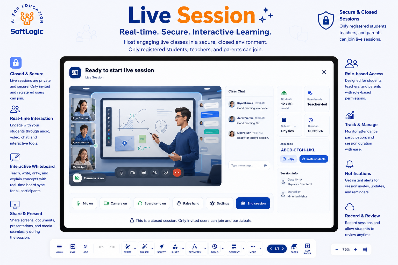 Live Class Built-in